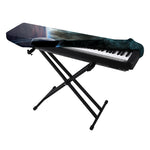 Planet And Space Print Piano Keyboard Cover
