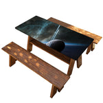 Planet And Space Print Picnic Table Cover