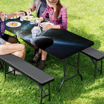 Planet And Space Print Picnic Table Cover