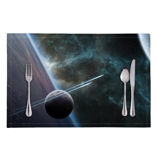 Planet And Space Print Placemat