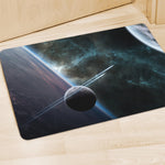 Planet And Space Print Polyester Doormat