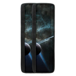 Planet And Space Print Refrigerator Handle Covers