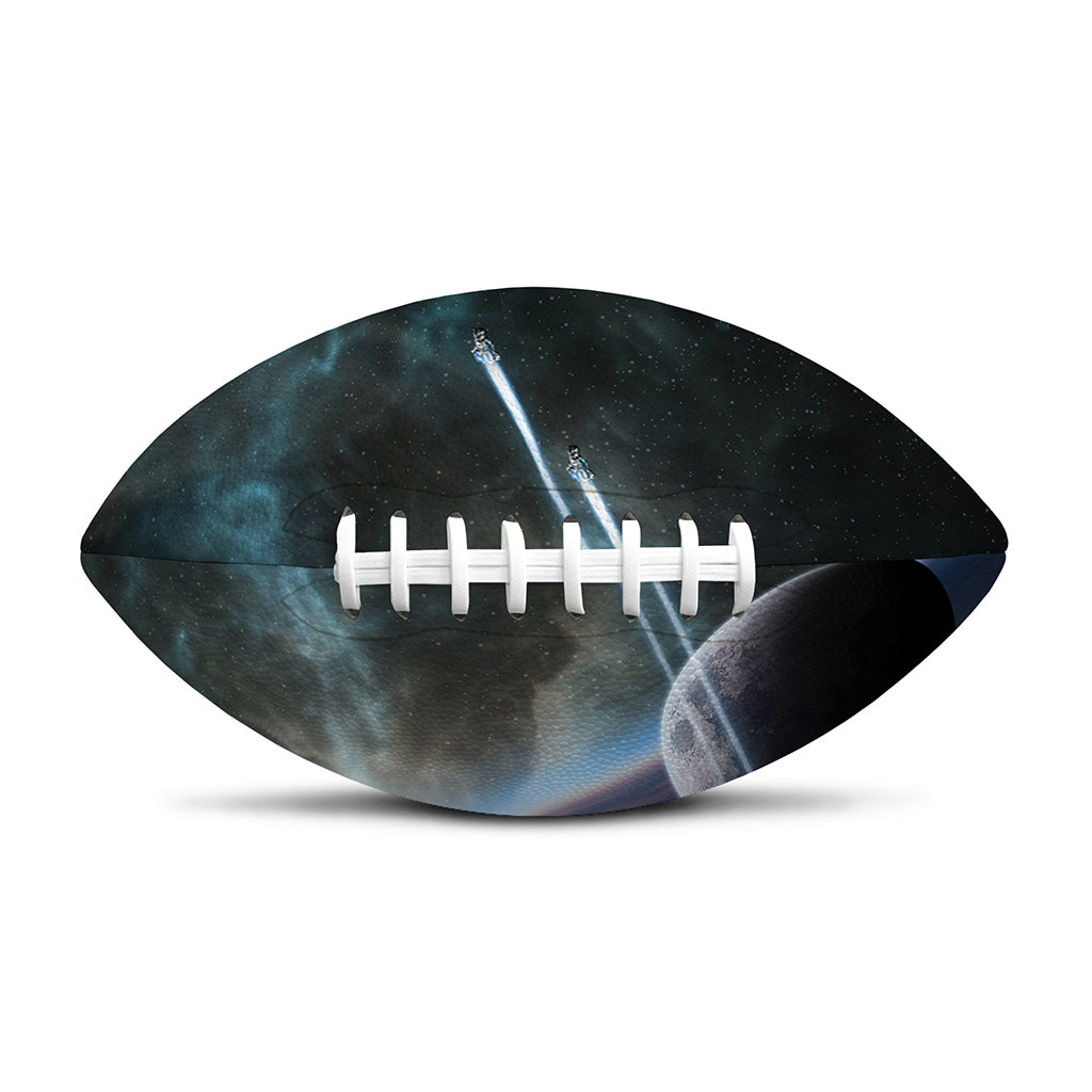 Planet And Space Print Rugby Ball