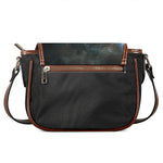 Planet And Space Print Saddle Bag
