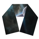 Planet And Space Print Scarf