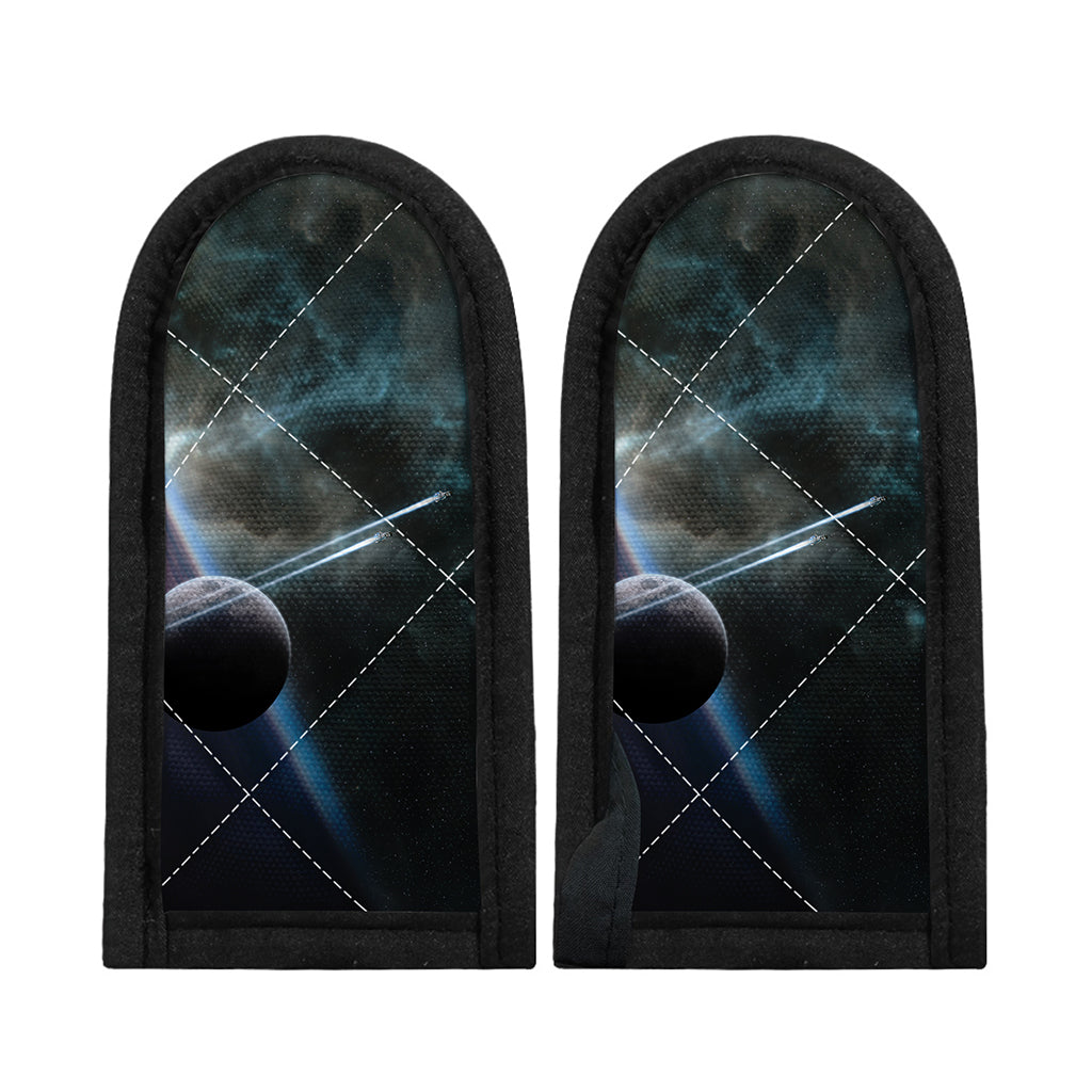 Planet And Space Print Skillet Handle Cover