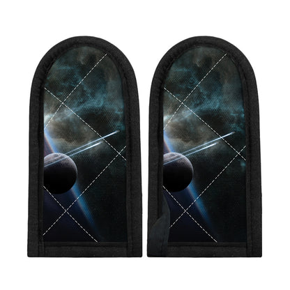 Planet And Space Print Skillet Handle Cover