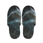 Planet And Space Print Slippers