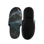 Planet And Space Print Slippers