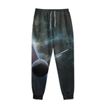 Planet And Space Print Sweatpants
