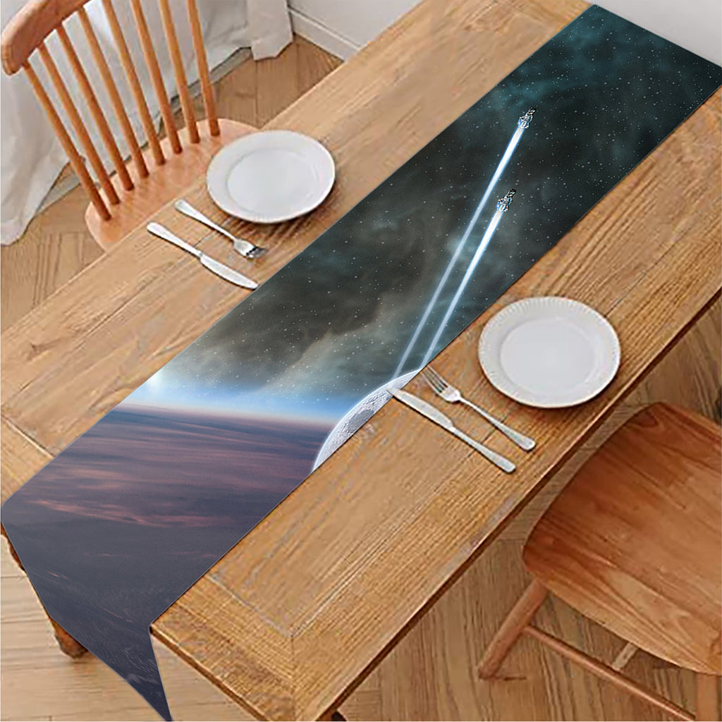 Planet And Space Print Table Runner