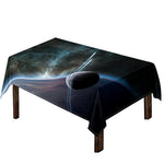 Planet And Space Print Tablecloth