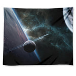 Planet And Space Print Tapestry