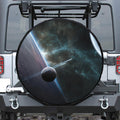 Planet And Space Print Tire Cover