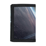Planet And Space Print Trifold Wallet