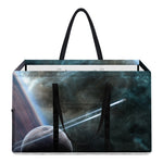Planet And Space Print Utility Tote Bag