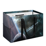 Planet And Space Print Utility Tote Bag