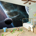 Planet And Space Print Wall Sticker