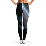 Planet And Space Print Women's Leggings