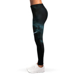 Planet And Space Print Women's Leggings
