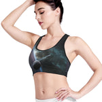 Planet And Space Print Women's Sports Bra