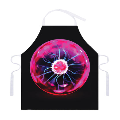 Plasma Ball Print Adjustable Apron