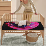 Plasma Ball Print Baby Crib Sheet