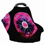 Plasma Ball Print Baby Seat Cover