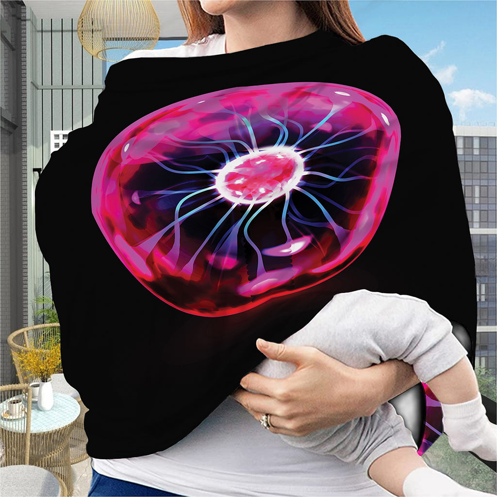 Plasma Ball Print Baby Seat Cover