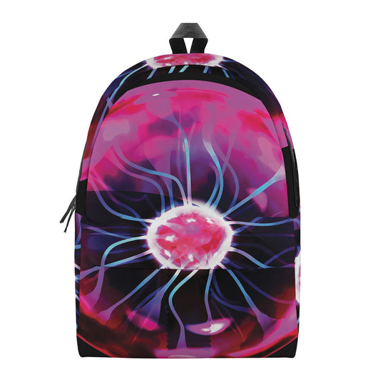 Plasma Ball Print Backpack