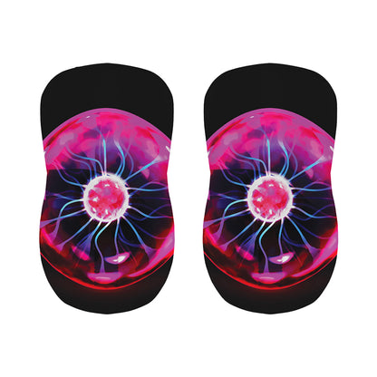 Plasma Ball Print Bar Stool Covers