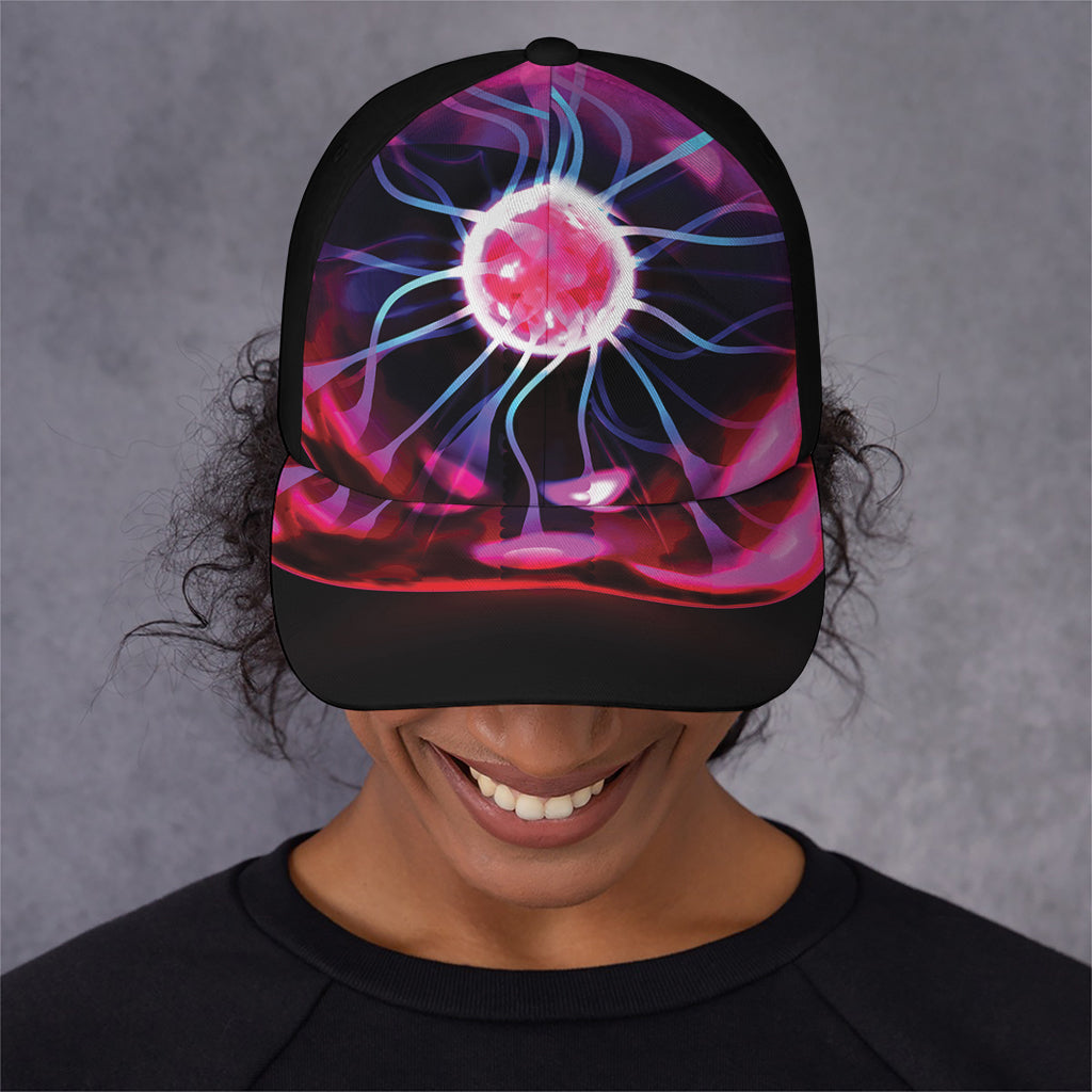 Plasma Ball Print Baseball Cap