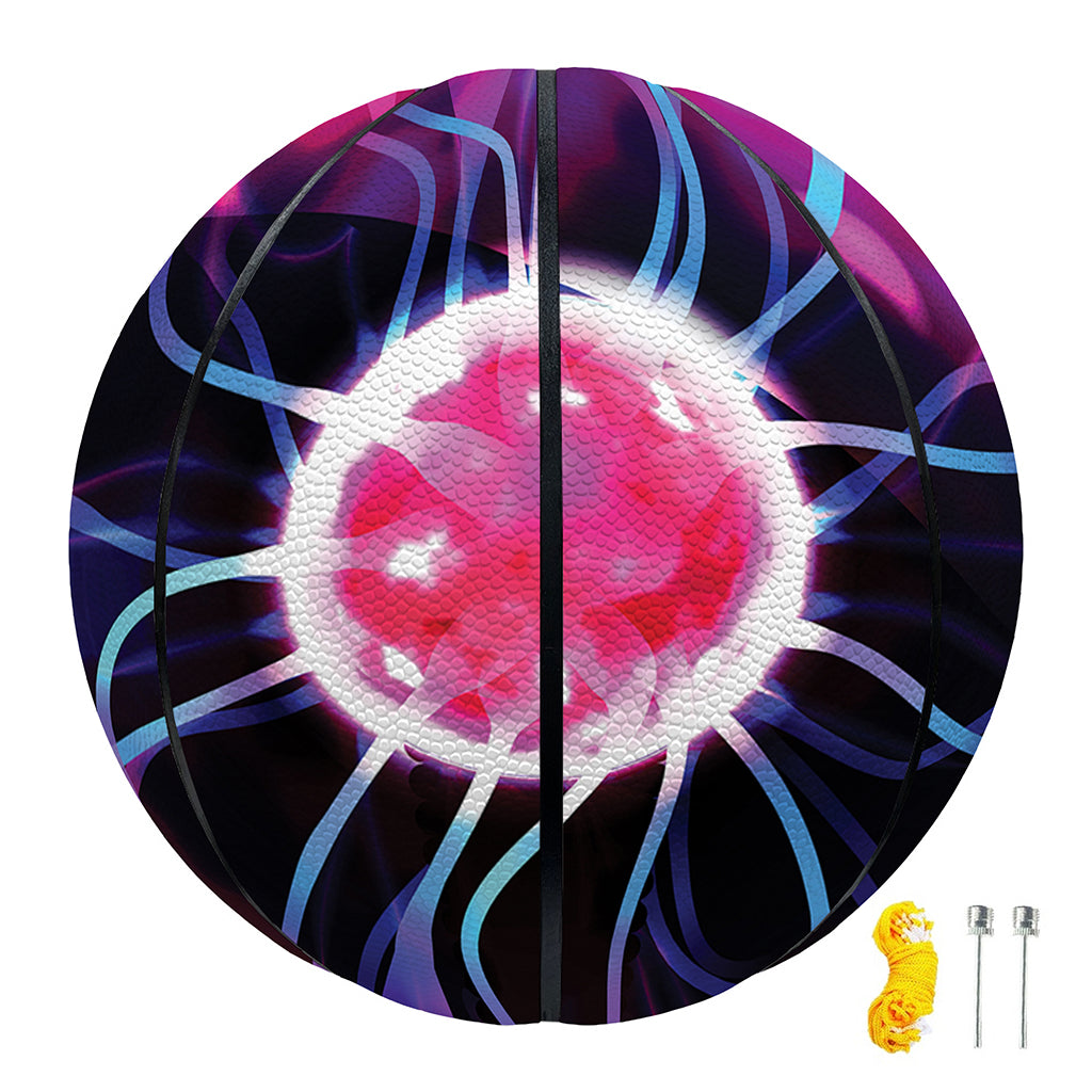 Plasma Ball Print Basketball