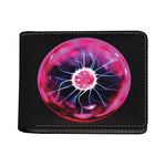 Plasma Ball Print Bifold Wallet