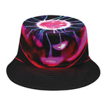 Plasma Ball Print Bucket Hat