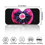 Plasma Ball Print Car Windshield Sun Shade
