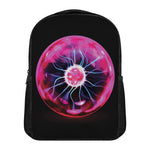 Plasma Ball Print Casual Backpack