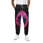 Plasma Ball Print Cotton Pants