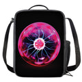 Plasma Ball Print Crossbody Lunch Bag