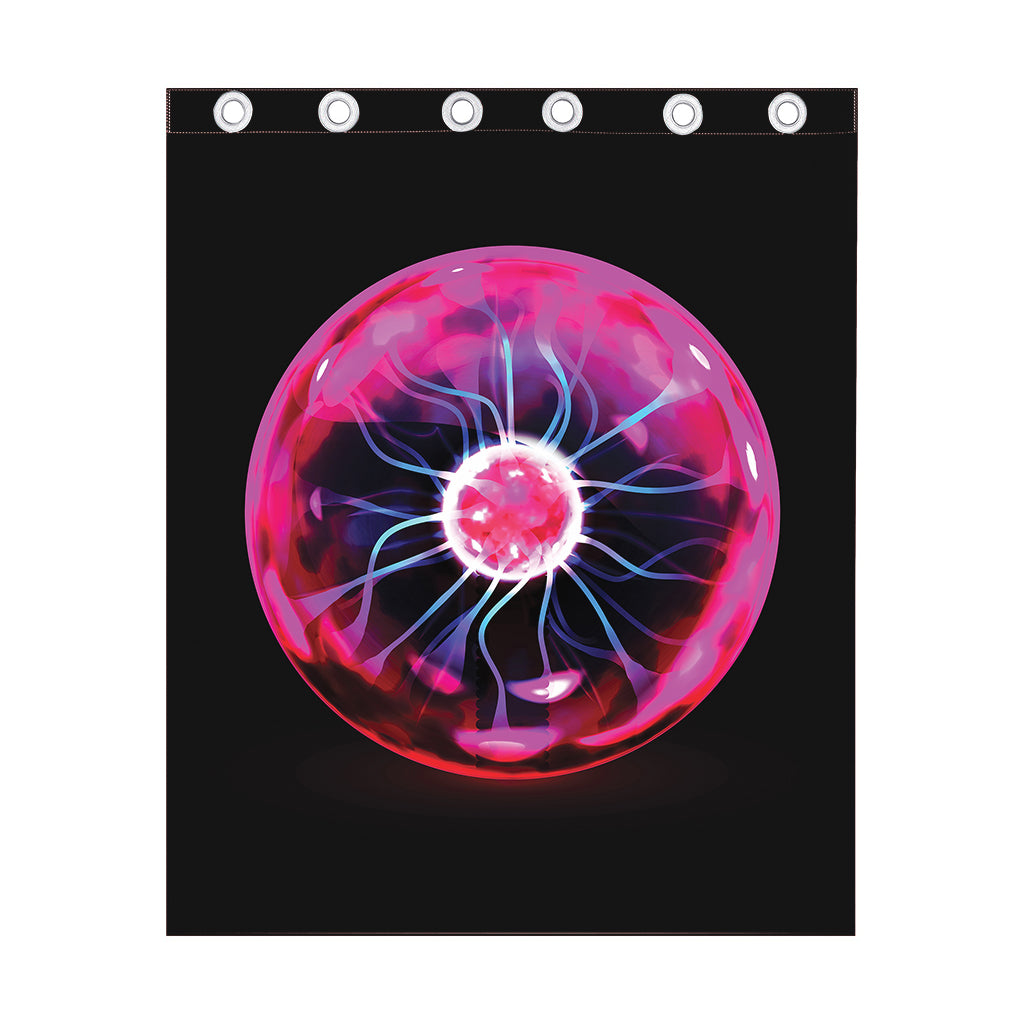 Plasma Ball Print Curtain