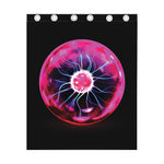 Plasma Ball Print Curtain