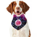Plasma Ball Print Dog Bandana