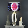 Plasma Ball Print Drum Lamp Shade