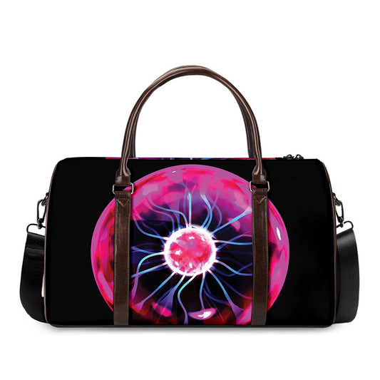 Plasma Ball Print Duffle Bag