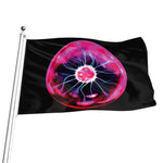 Plasma Ball Print Flag