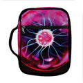 Plasma Ball Print Front Pocket Bible Bag