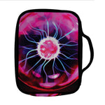 Plasma Ball Print Front Pocket Bible Bag