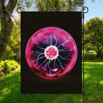 Plasma Ball Print Garden Flag