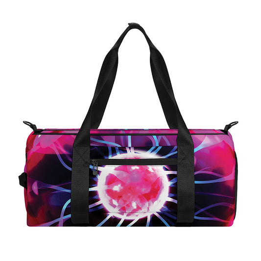 Plasma Ball Print Gym Bag