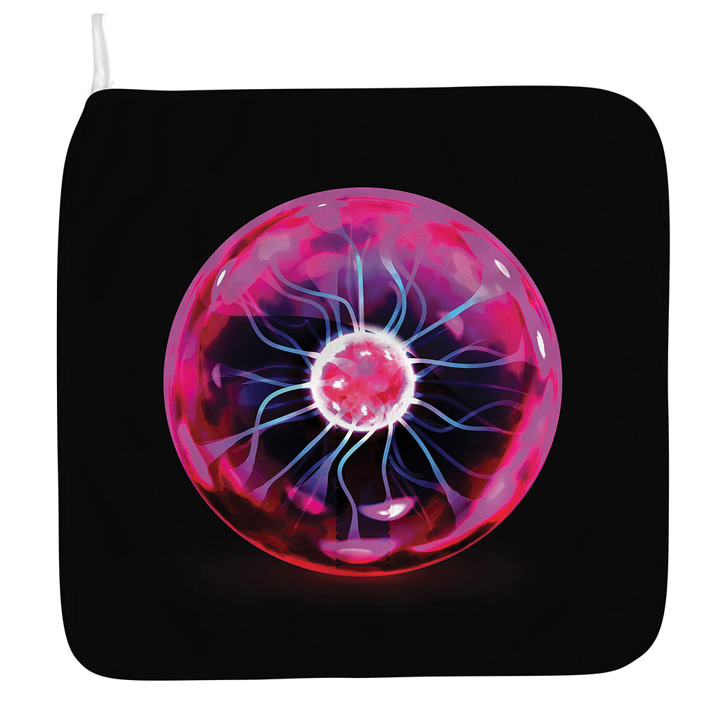 Plasma Ball Print Hand Towel